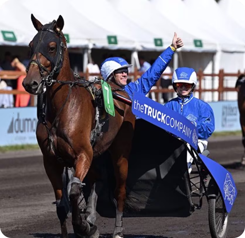 Horse racing event sponsored by TheTruckCompany
